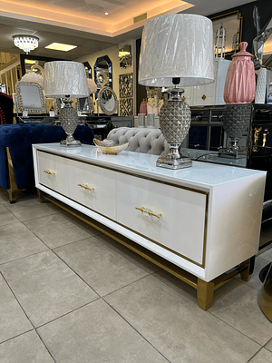 Rack TV Tempo Blanco