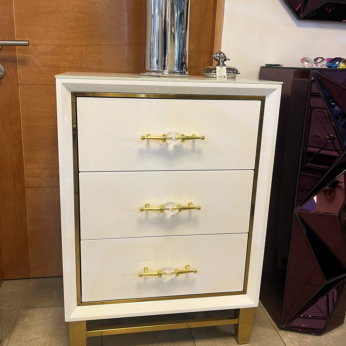 Velador Tempo Blanco 1