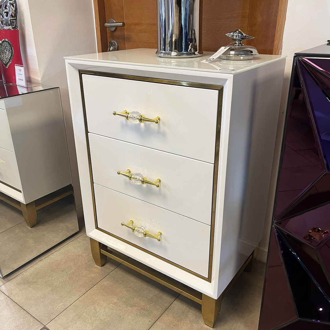 Velador Tempo Blanco 2