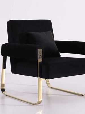 Sillón Laredo Gold Negro