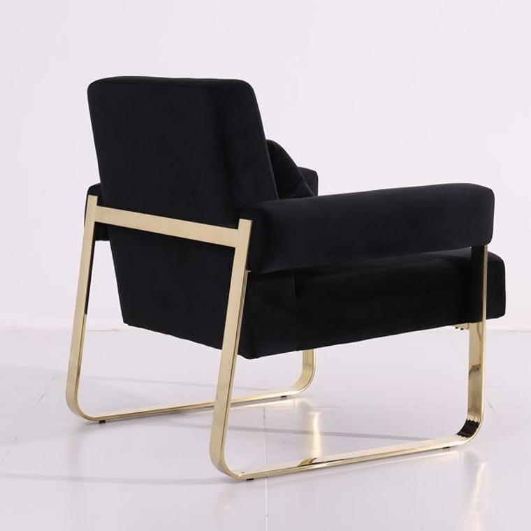 Sillón Laredo Gold Negro 3