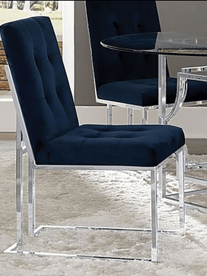 Silla Octavia Velvet Negro