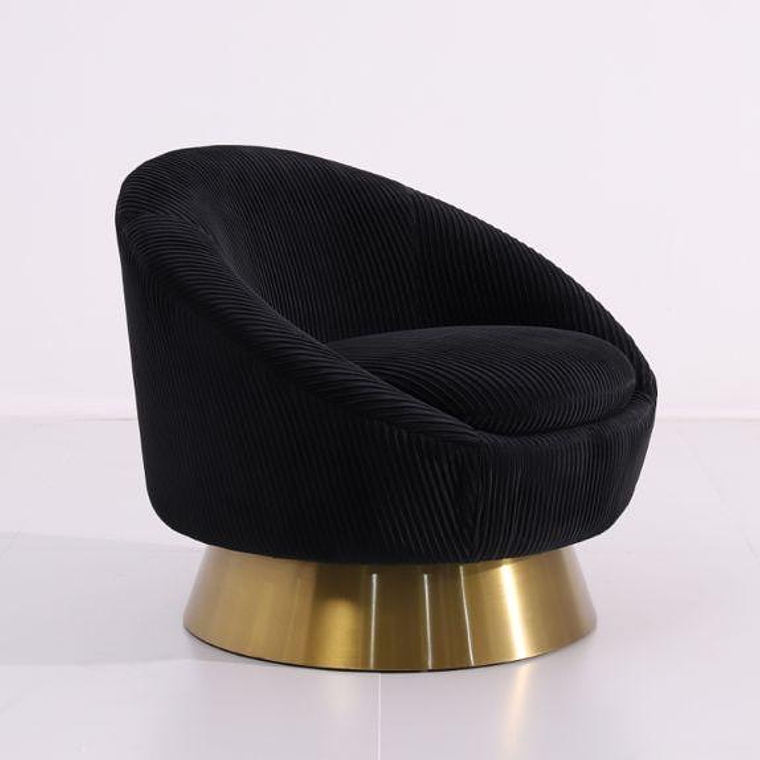 Butaca Hannover Velvet Negro (DISPONIBLE EN 30 DÍAS) 2