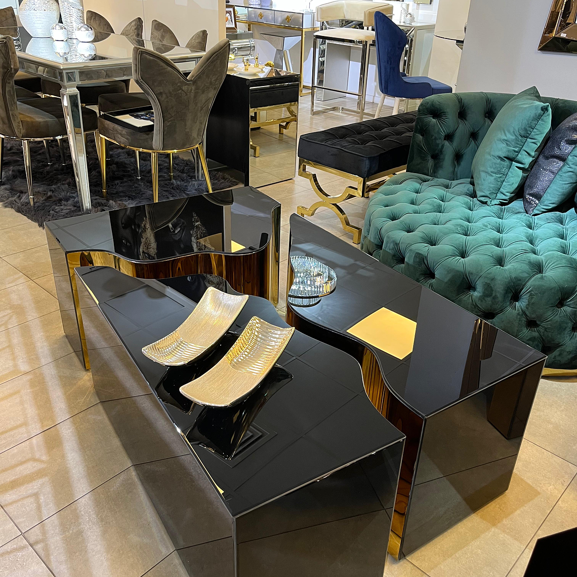 Mesa de Centro Atenea Negro 3