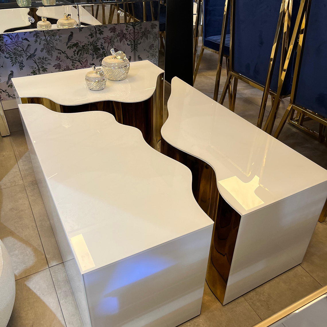 Mesa de Centro Atenea Blanco 1