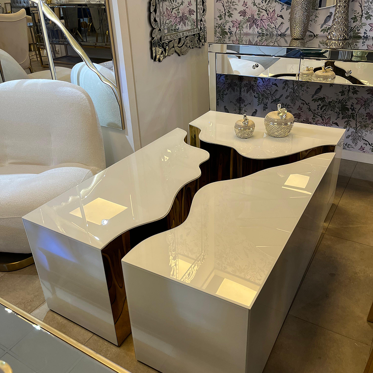 Mesa de Centro Atenea Blanco 2