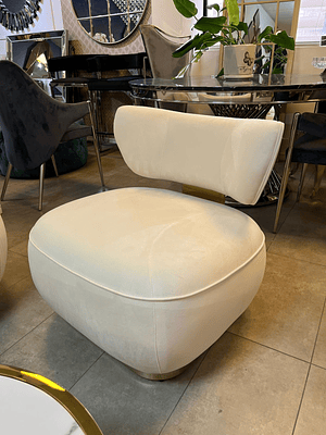 Butaca Hanói Velvet Beige