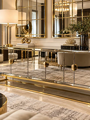Buffet Osaka Gold 6 puertas