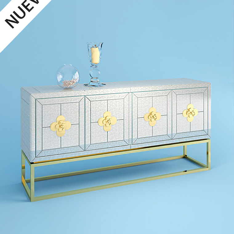 Buffet Delphine Gold (Espejo Envejecido) 1