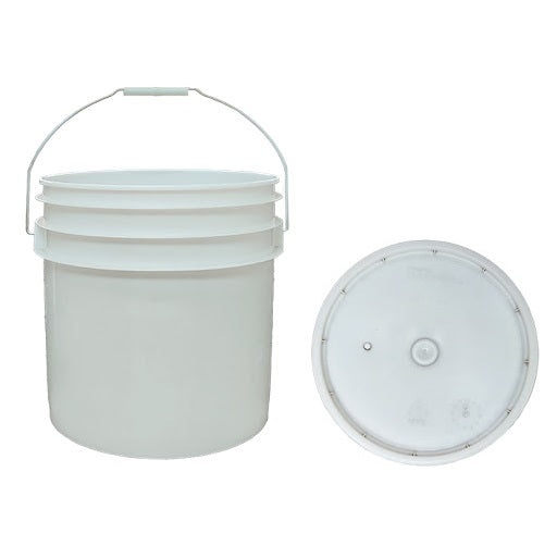Balde Blanco C/Tapa 16 Lts Est