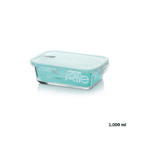 Contenedor Hermético Rectangular 1000 ml Allegra