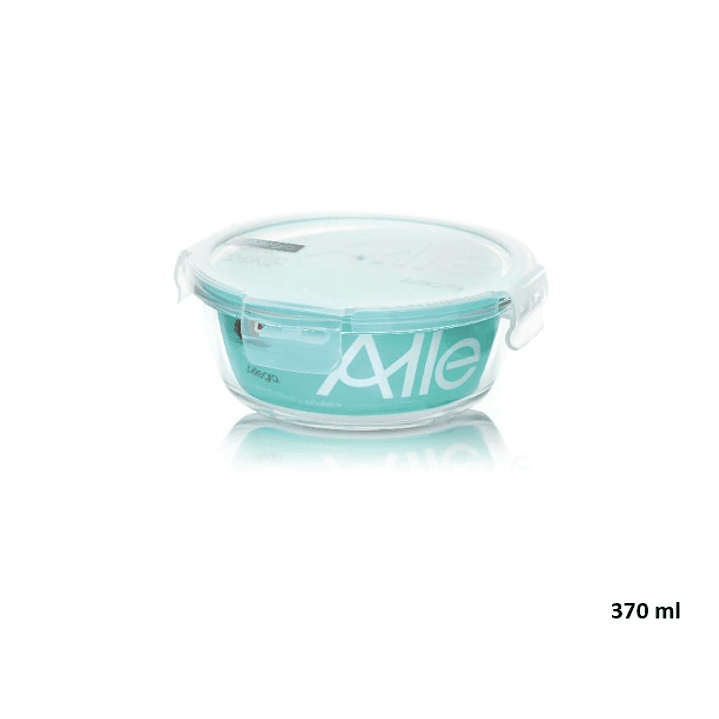 Contenedor Hermético Redondo 370 ml Allegra 1