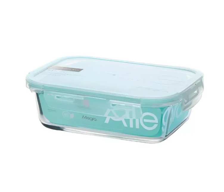 Contenedor Hermético Rectangular 600 ml Allegra