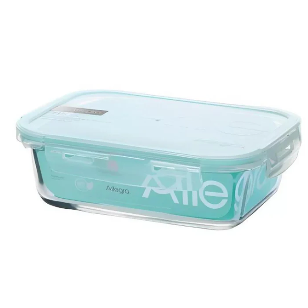 Contenedor Hermético Rectangular 600 ml Allegra 1