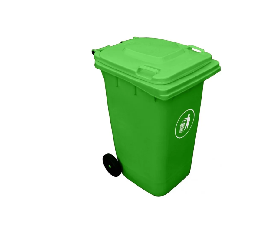 Contenedor Con Pedal 240 Lts Verde
