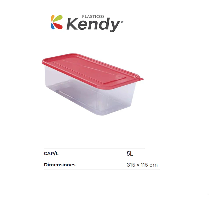 Hemético Kendyploc Rectangular Nº3 1
