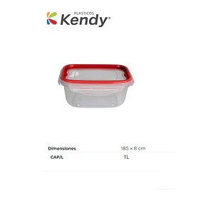 Hermético Kendyfresh Rectangular Nº2 Media