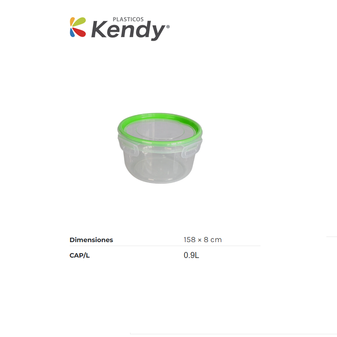 Hermético Kendyfresh Redonda Nº2 Media 1