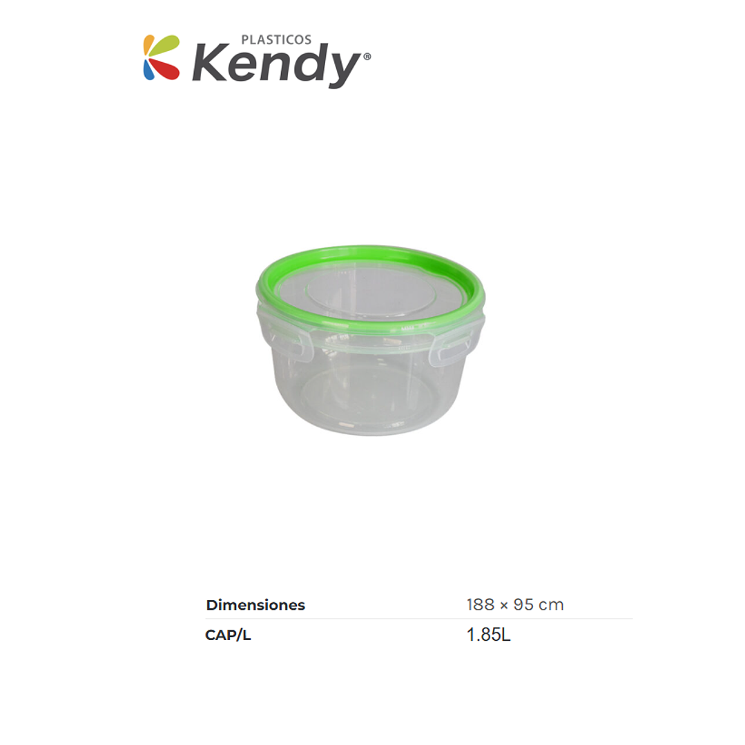 Hermético Kendyfresh Redonda Nº3 Media 1