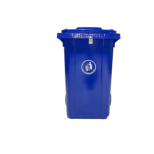 Basurero 360 Lts C/Ruedas Azul