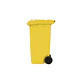 Basurero 240 Lts C/Ruedas Amarillo - Miniatura 2