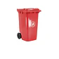 Basurero 240 Lts C/Ruedas Rojo - Miniatura 1