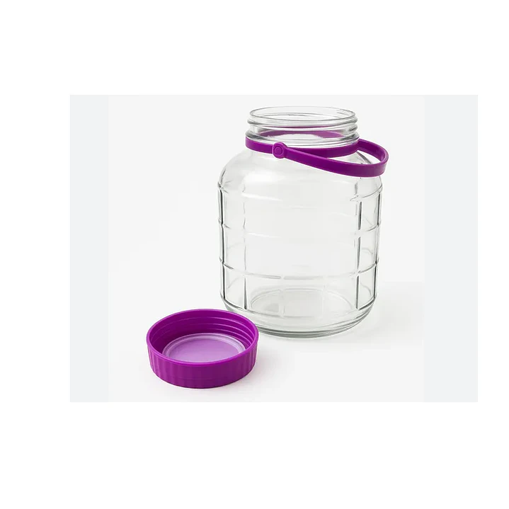 Frasco Conserva 3 Lts Tapa Morada 1