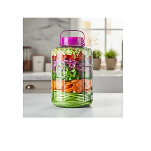 Frasco Conserva 16 Lts Tapa Morada