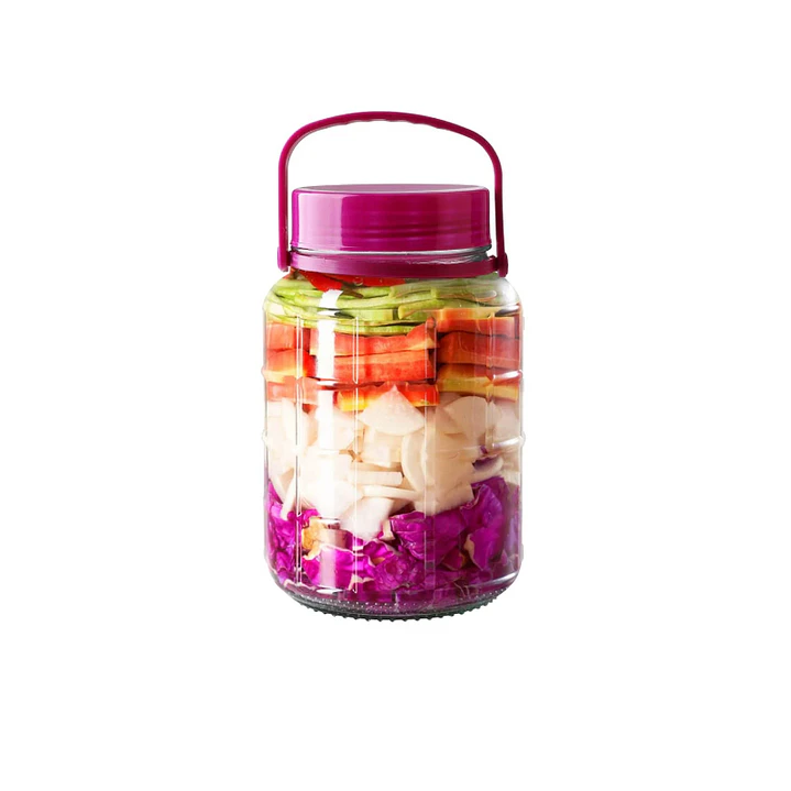 Frasco Conserva 8 Lts Tapa Morada 1