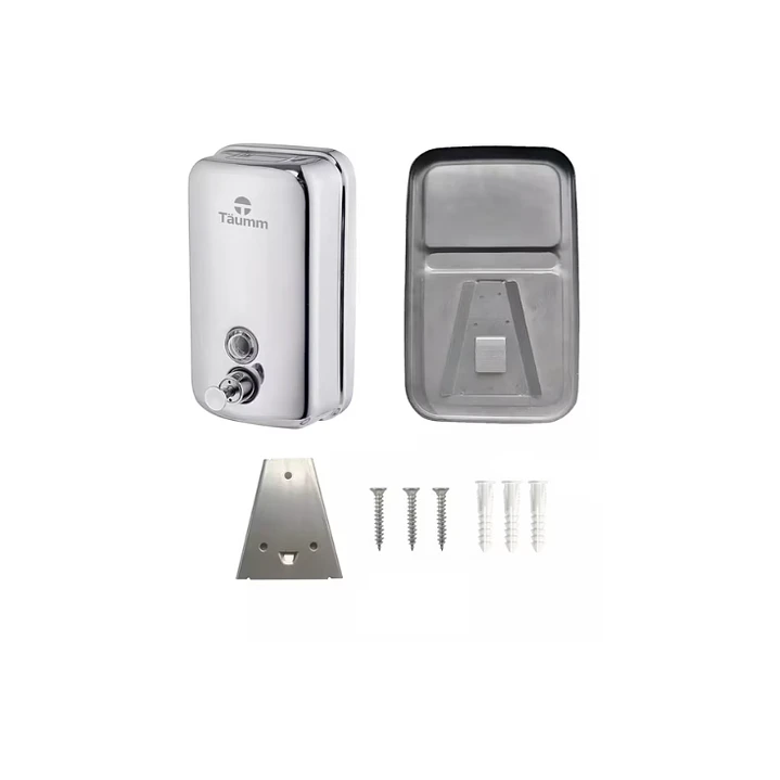 Dispensador Jabón Muro 500 CC Acero Inox. 1