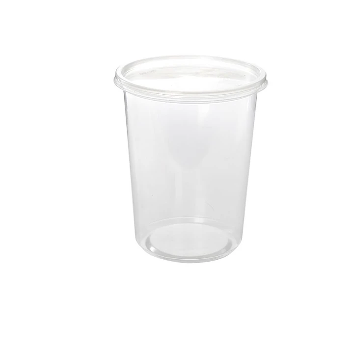 Pote Transparente 32 OZ C/Tapa 1
