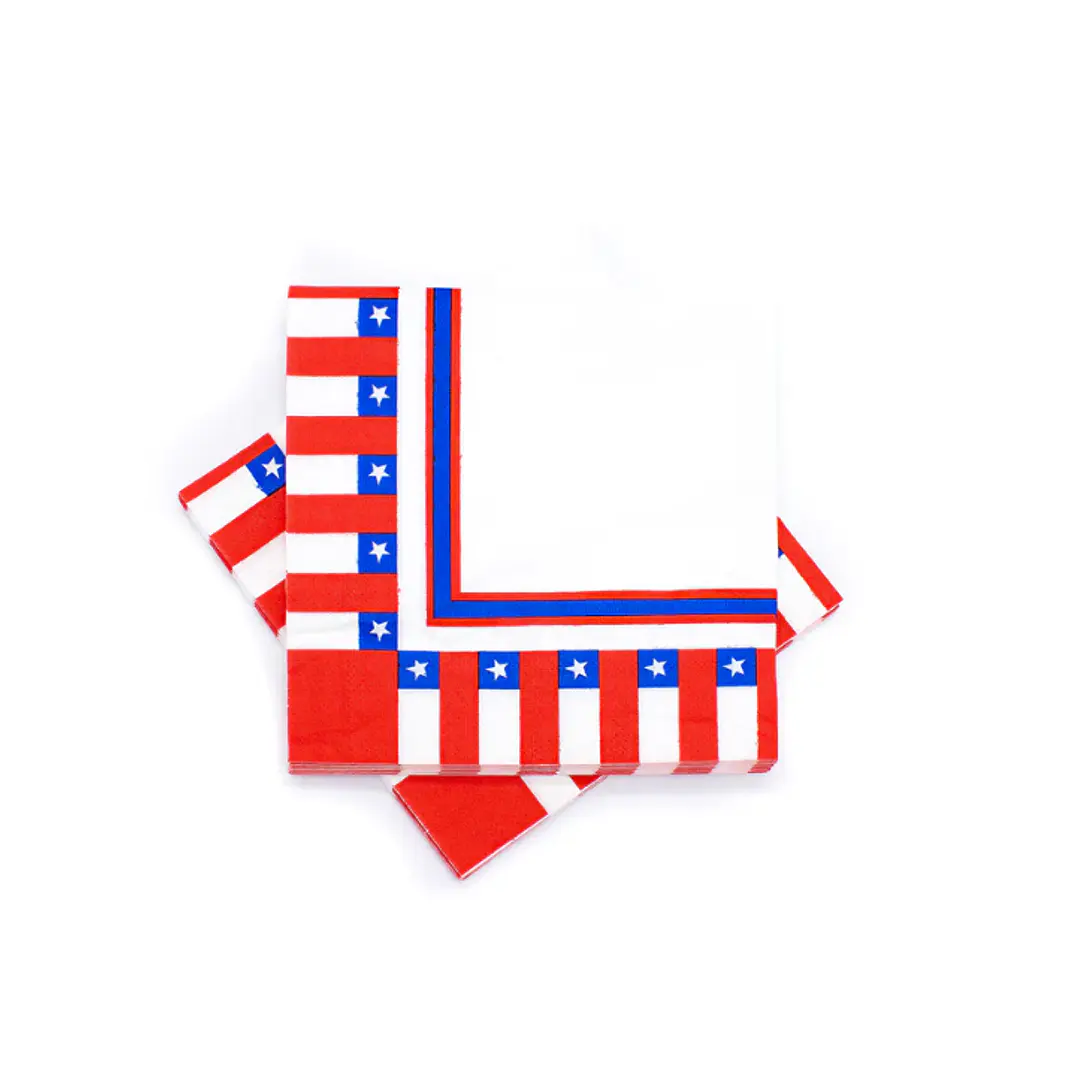 Servilletas Fiestas Patrias 33x33   x 20 unidades  2