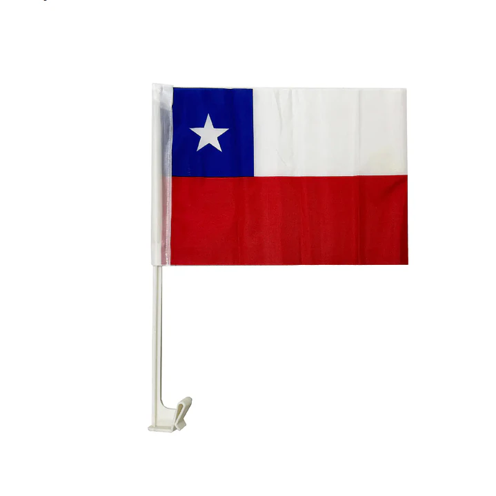 Bandera Chilena Auto 1