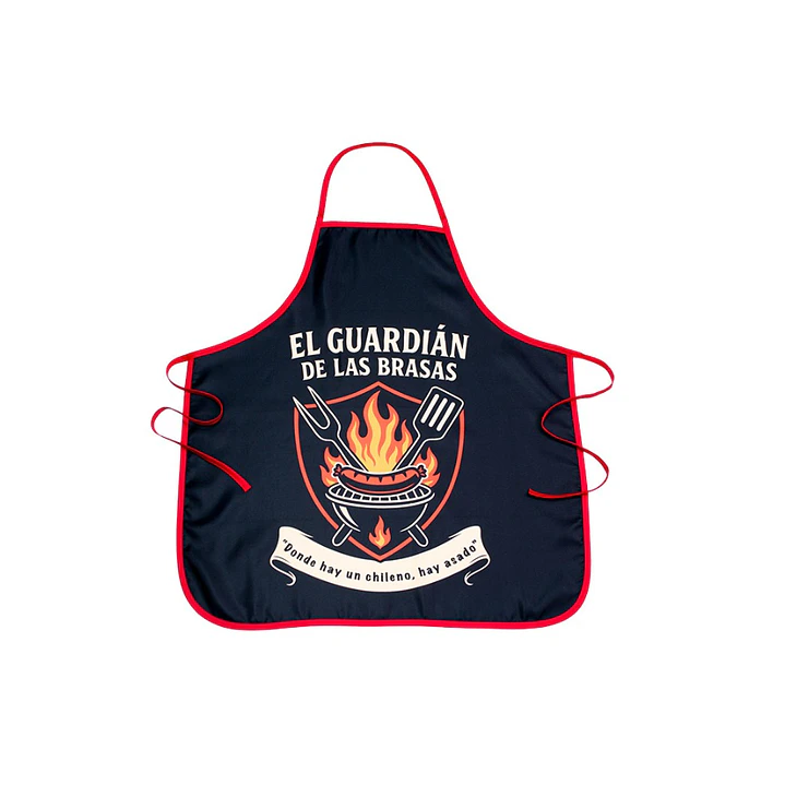 Delantal Diseño El Guardian de las Brasas 1