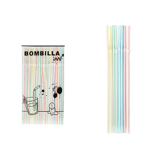 Bombillas Plásticas *100 unid