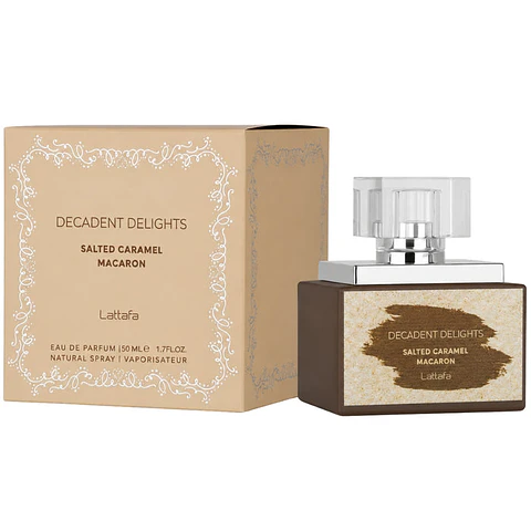 Lattafa Decadent Delights Salted Caramel Macaron EDP 50ml