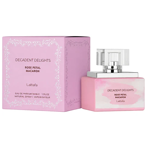 Lattafa Decadent Delight Rose Petal Macaron EDP 50ml
