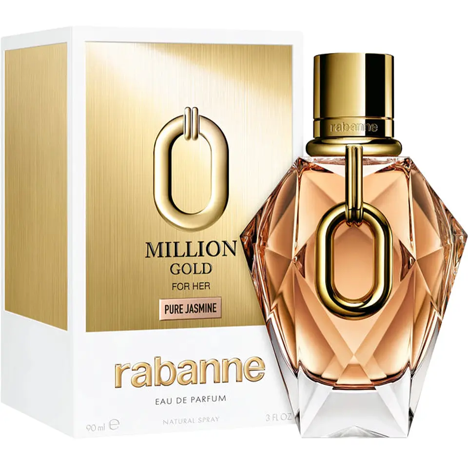 Paco Rabanne Million Gold For Her Pure Jasmine EDP 90ml 1