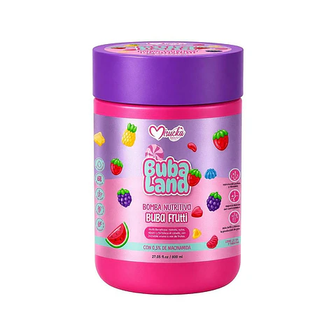 Misucka Bomba Nutritiva Tratamiento Capilar Buba Land Buba Frutti
