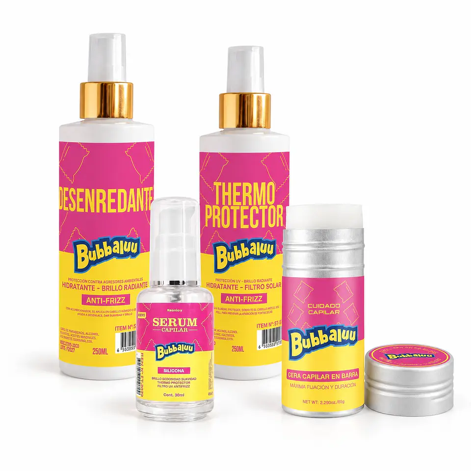Bubbaluu Pack Protector Capilar Tutti Frutti 1