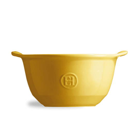 ﻿Set 6 Bowl Para Gratinar color amarillo