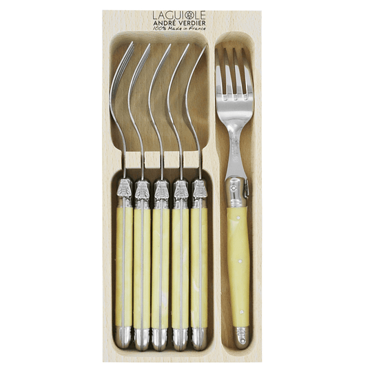 Set Tenedores Principales 6 piezas color negro