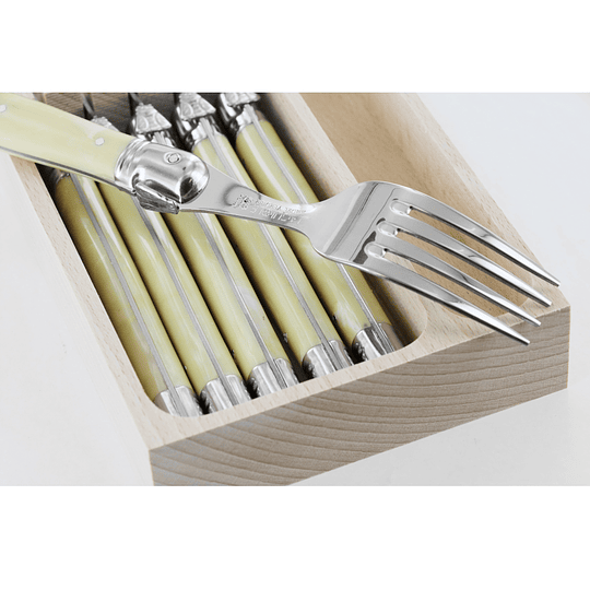 Set Tenedores Principales 6 piezas color negro