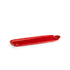 Bandeja Aperitivo mediana 10,5x31,5cm color rojo
