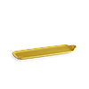 Bandeja Aperitivo mediana 10,5x31,5cm color amarillo