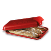 Horno de Pan Baguette 39 x 23 cm rojo
