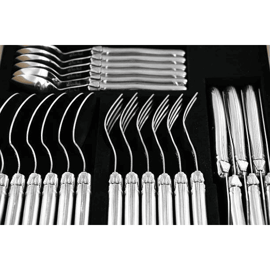 Set de 24 cubiertos Laguiole by Andre Verdier Inox