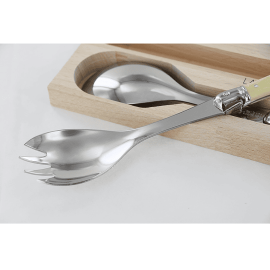 Set de Servir Laguiole by Andre Verdier - Hueso