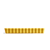 Molde Tarta Rectangular Amarillo 36,5 x 15