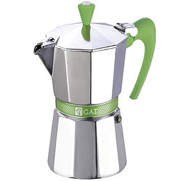 CAFETERA BETTY 6 TAZAS VERDE